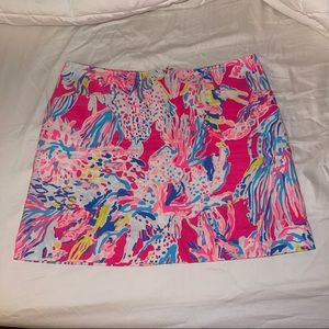 Lilly Pulitzer Marigold Skirt/Skort Size 8
